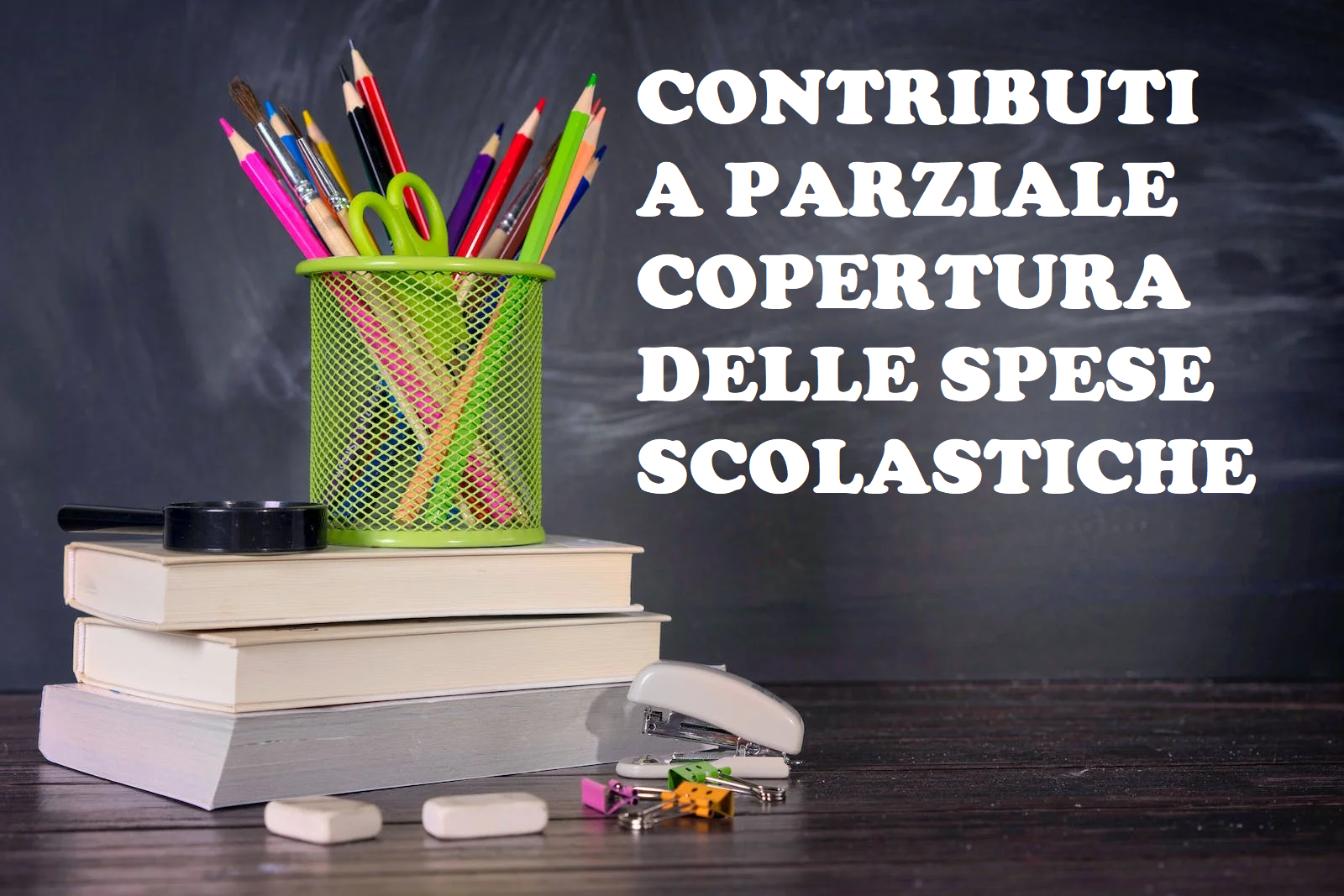 Contributi a parziale copertura delle spese scolastiche A.S. 2024/2025